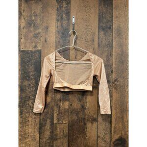 Skims Openbust Shapewear Crop Top Small EUC